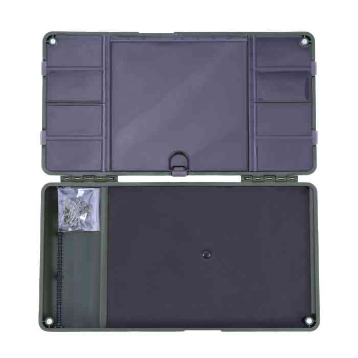 Коробка карповая монтажная с поводочницей на магнитах LOGIC CARP MAGNET COMBO RIG BOX