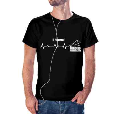 Футболка MINENKO «В Чикаго» (XL) чёрная