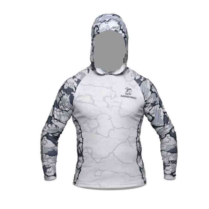 Джерси с капюшоном Graphitе white camo (M)