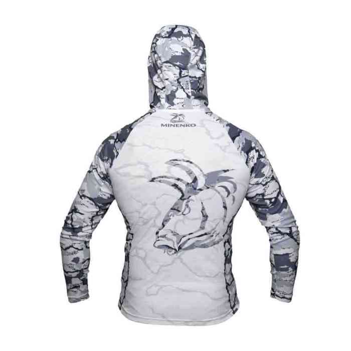 Джерси с капюшоном Graphitе white camo именная S (44-46)