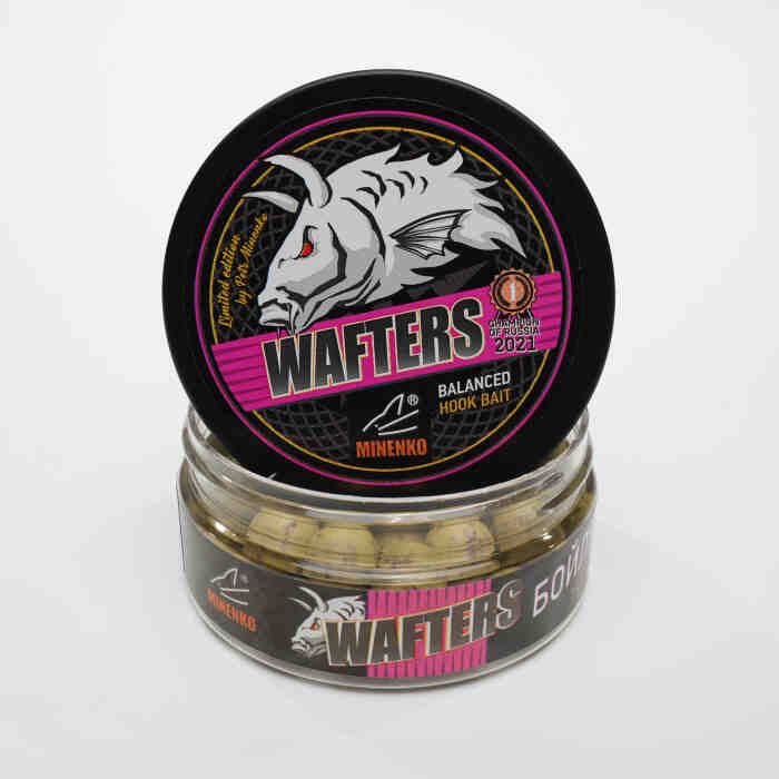 Бойлы нейтральной плавучести MUSSEL (МИДИЯ)  WAFTERS PRO 15мм