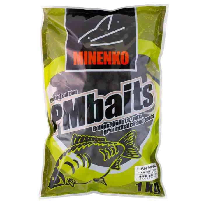 Купить Купить Бойлы пылящие MINENKO Fish Meal 20мм (1кг)