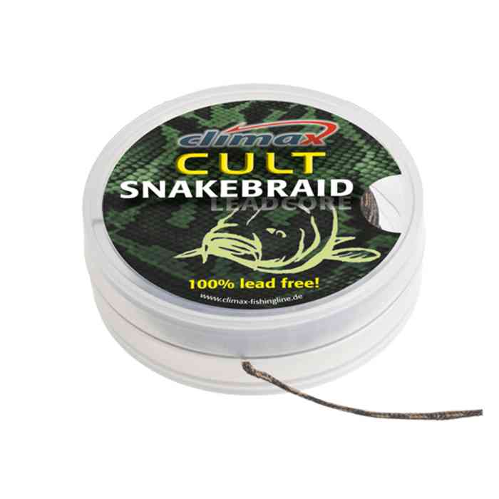 Купить Купить Ледкор Climax CULT SnakeBraid 30 lb (weed) NEW 2018