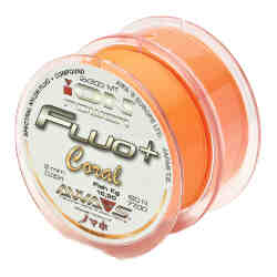 Леска карповая AwaShima ION POWER FLUO+ CORAL 0.261мм
