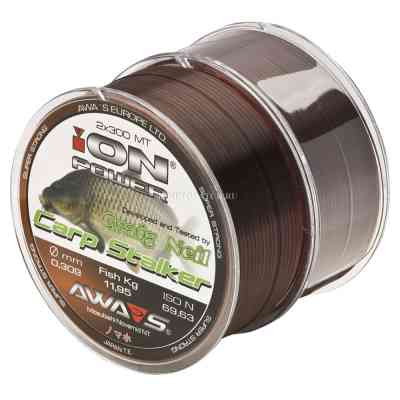 Леска карповая Awa'S ION POWER CRAIG NEIL CARP STALKER 0.261мм