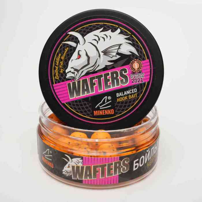 Бойлы нейтральной плавучести CITRUS (ЦИТРУС) WAFTERS PRO FLUO 14мм