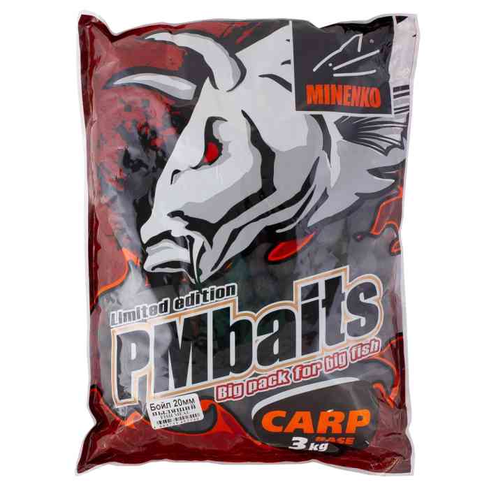 Купить Купить Бойлы пылящие MINENKO Fish Meal 20мм (3кг)