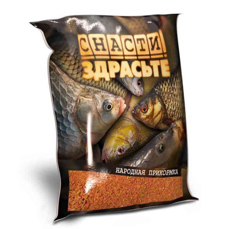 Купить Прикормка «СНАСТИ ЗДРАСЬТЕ!» (НАРОДНАЯ) На Сазана и Карася
