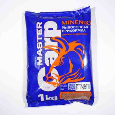 Прикормка MINENKO Master Carp TUTTI-FRUTTI