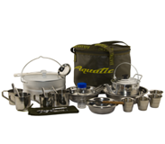 Пикниковый набор Aquatic ПН-11-4Х на 4 персоны (цвет ведра: хаки)